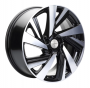 Легковой диск Khomen Wheels KHW1801 7,5x18 5x108 ET40 60,1 Black-FP